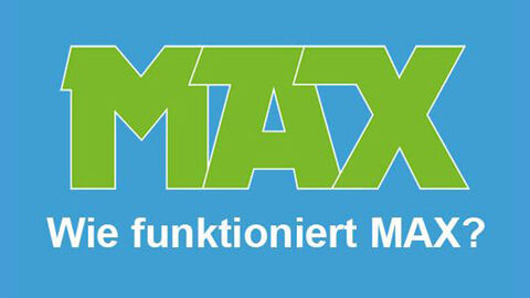 Logo MAXimal mobil bleiben - wie funktioniert MAX?