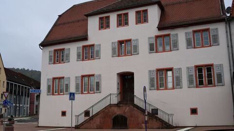 Dienstgebäude der Polizeistation Höchst im Odenwald