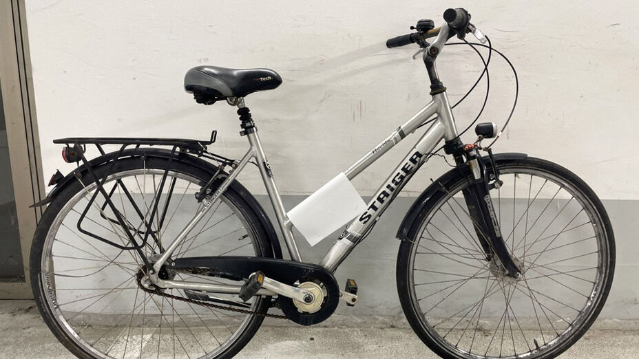 In Darmstadt sichergestelltes Fahrrad - Staiger